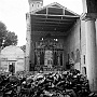 Padova-Immagine della chiesa di San Benedetto in Riviera San Benedetto,dopo un incursione aerea nel 1944.(di Alberto Fanton) (Adriano Danieli)